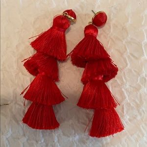 Bauble Bar Tassel earrings